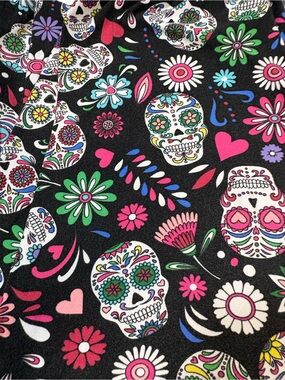 5/$15 Sugar Skulls Leggings Bobbie Brooks Size Large